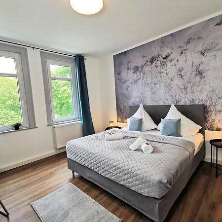 Bohnapartments - Stadtblick Zechenhaus - Balkon - Gratis Parkplatz - Wlan - Sehr Ruhig - Barrierearm Ilmenau Bagian luar foto