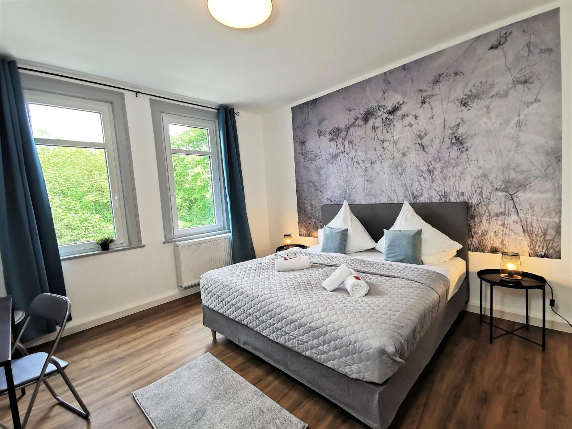 Bohnapartments - Stadtblick Zechenhaus - Balkon - Gratis Parkplatz - Wlan - Sehr Ruhig - Barrierearm Ilmenau Bagian luar foto